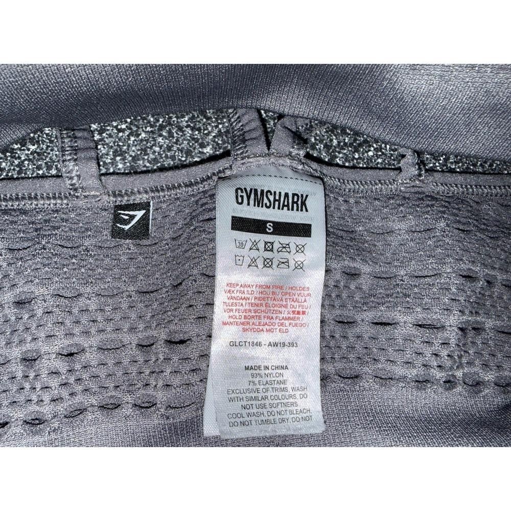 Gymshark Sports‎ Bra Dark Gray Size Small .. No Inserts - Picture 6 of 7